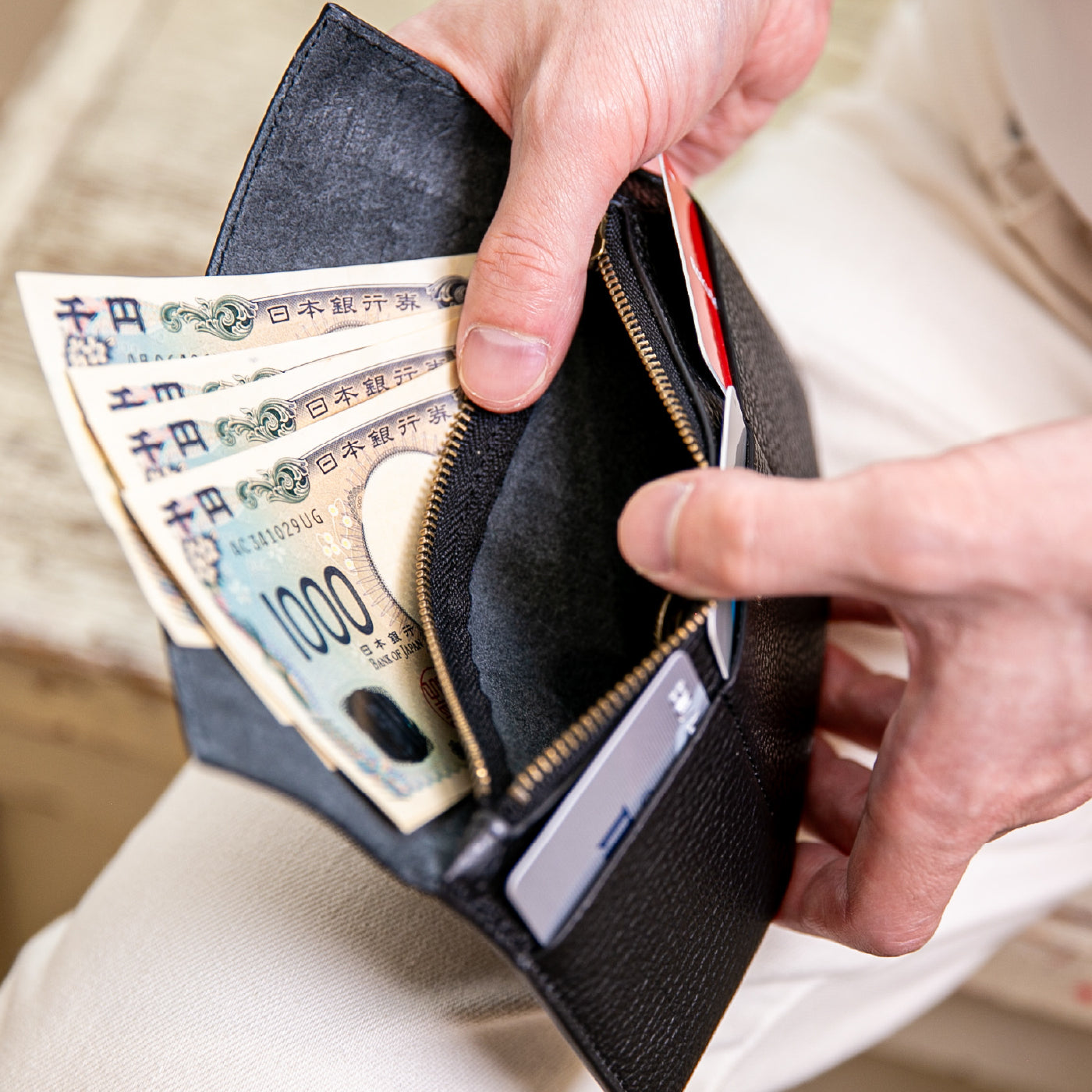 値下げ！革蛸謹製　ロングウォレット　未使用 送料無料商品】革蛸謹製フラップロングウォレットTYPE-X- ハーネス